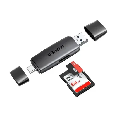 Ugreen USB Type-C & USB Male to SD/Micro SD